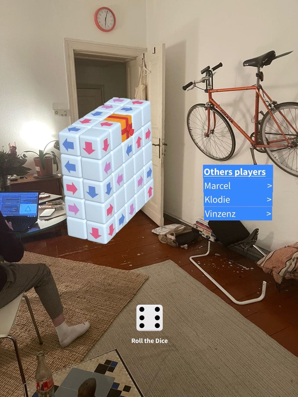 AR playing board