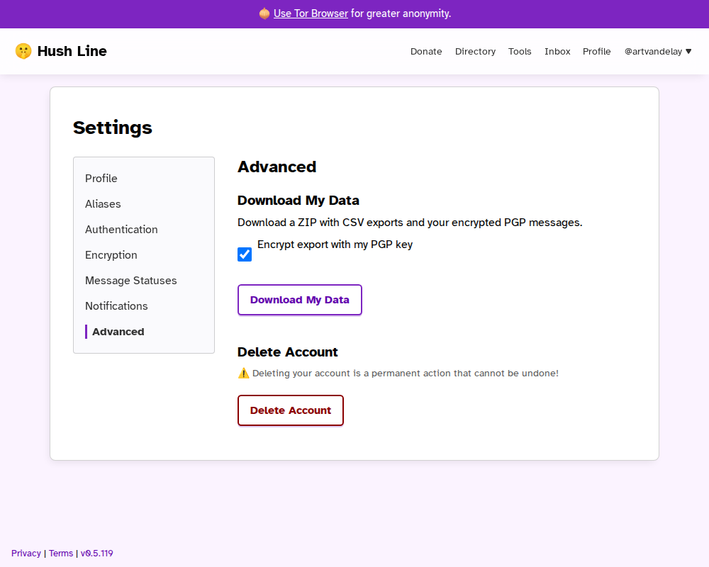Download Data Screenshot