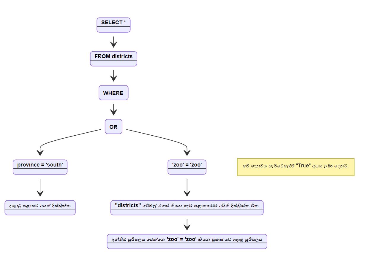 SQL Injection flow