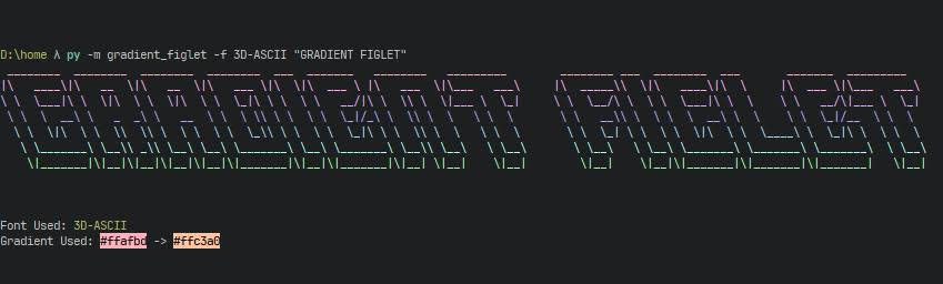 gradient-figlet