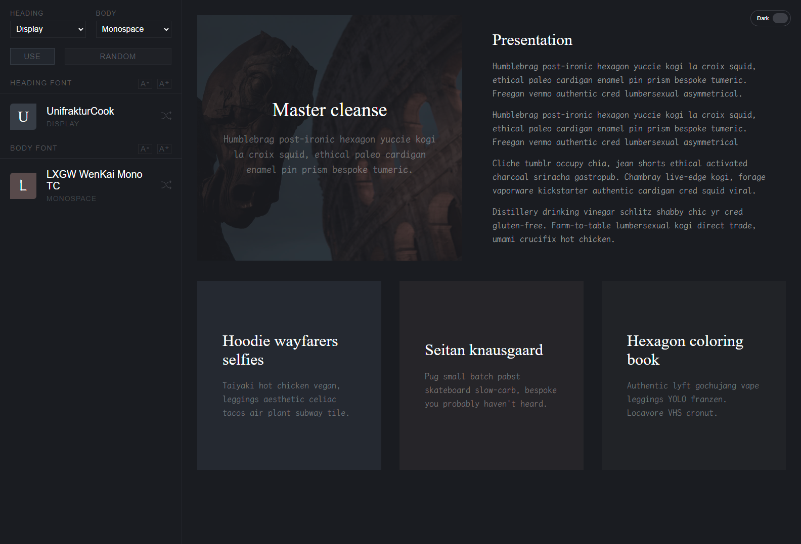 font-combination-generator