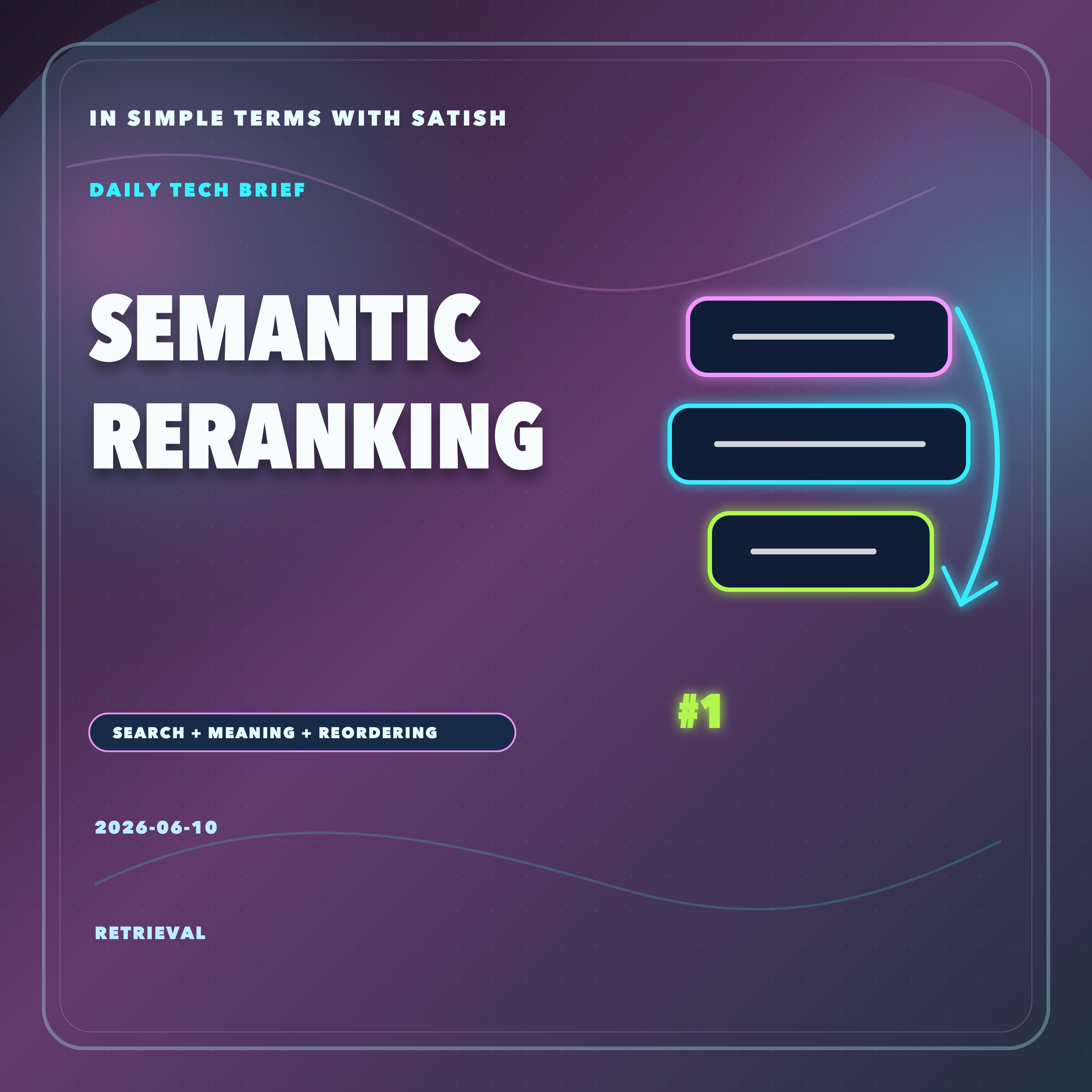 Semantic Reranking artwork