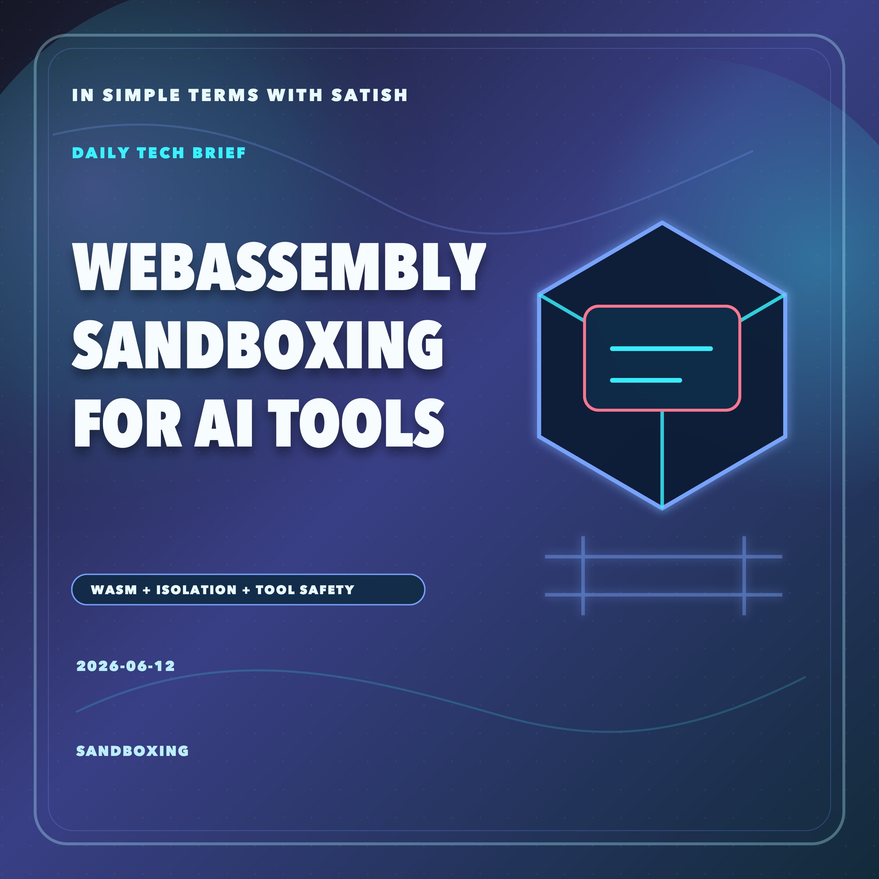 WebAssembly Sandboxing For AI Tools artwork