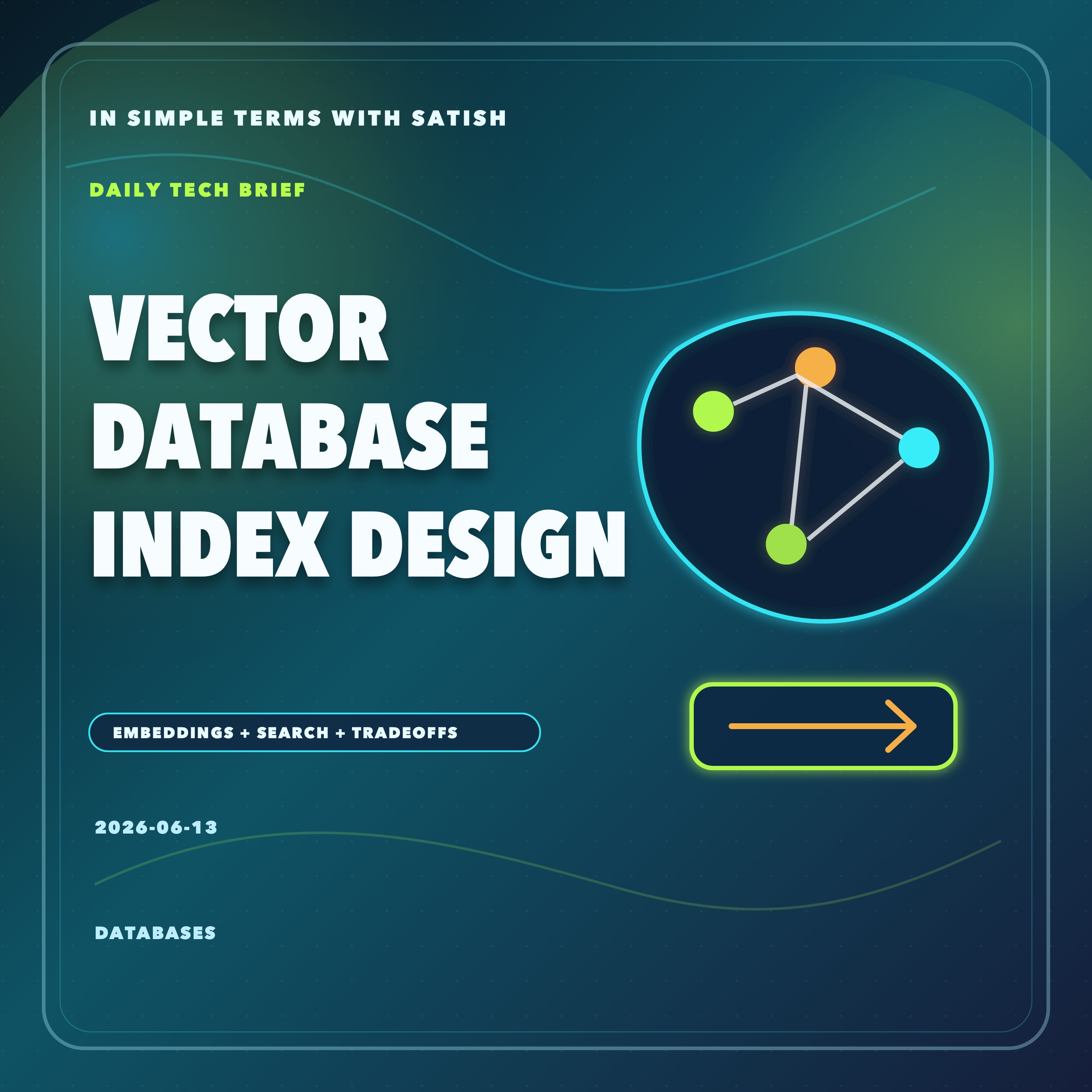 Vector Database Index Design artwork