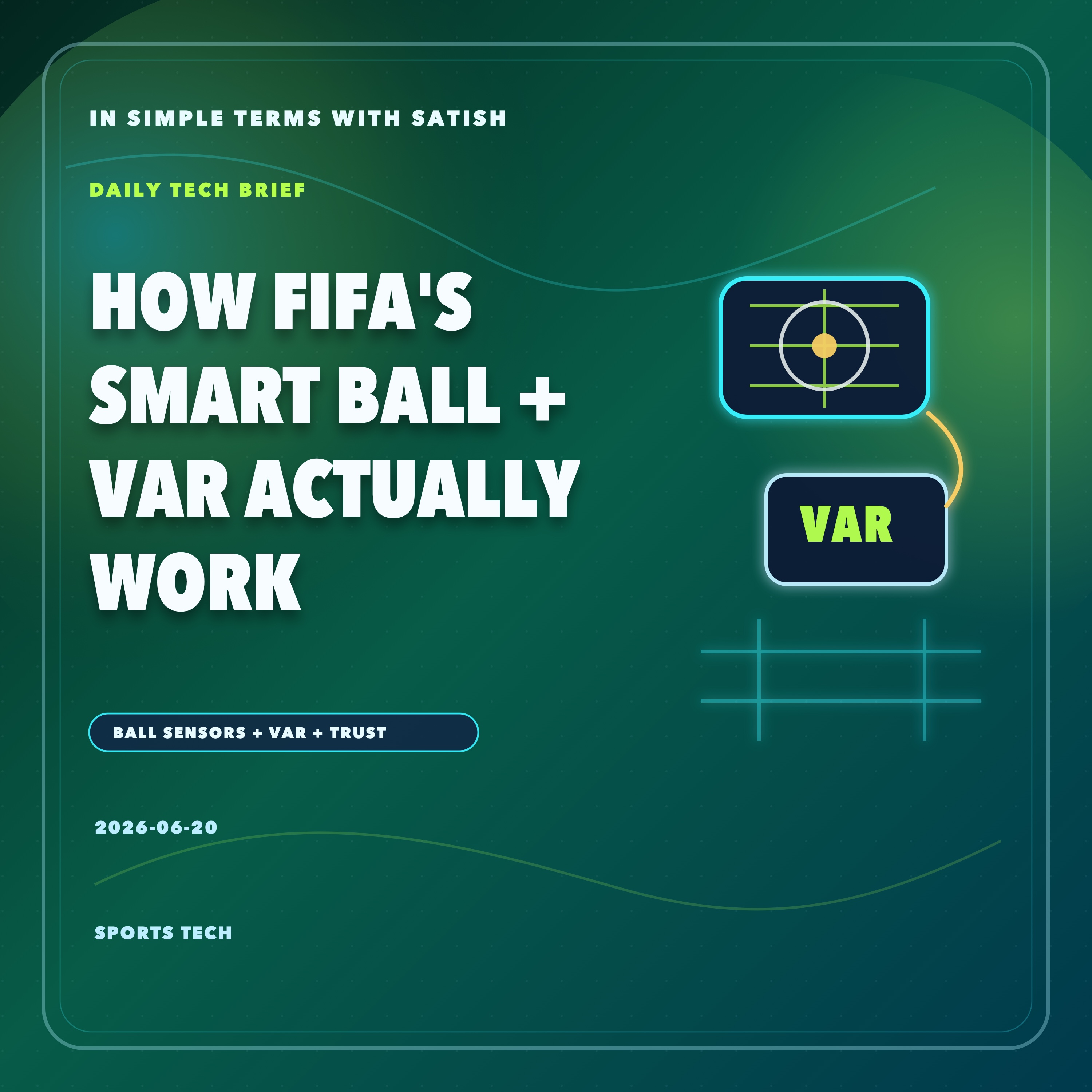 How FIFA's Smart Ball and VAR Actually Work artwork