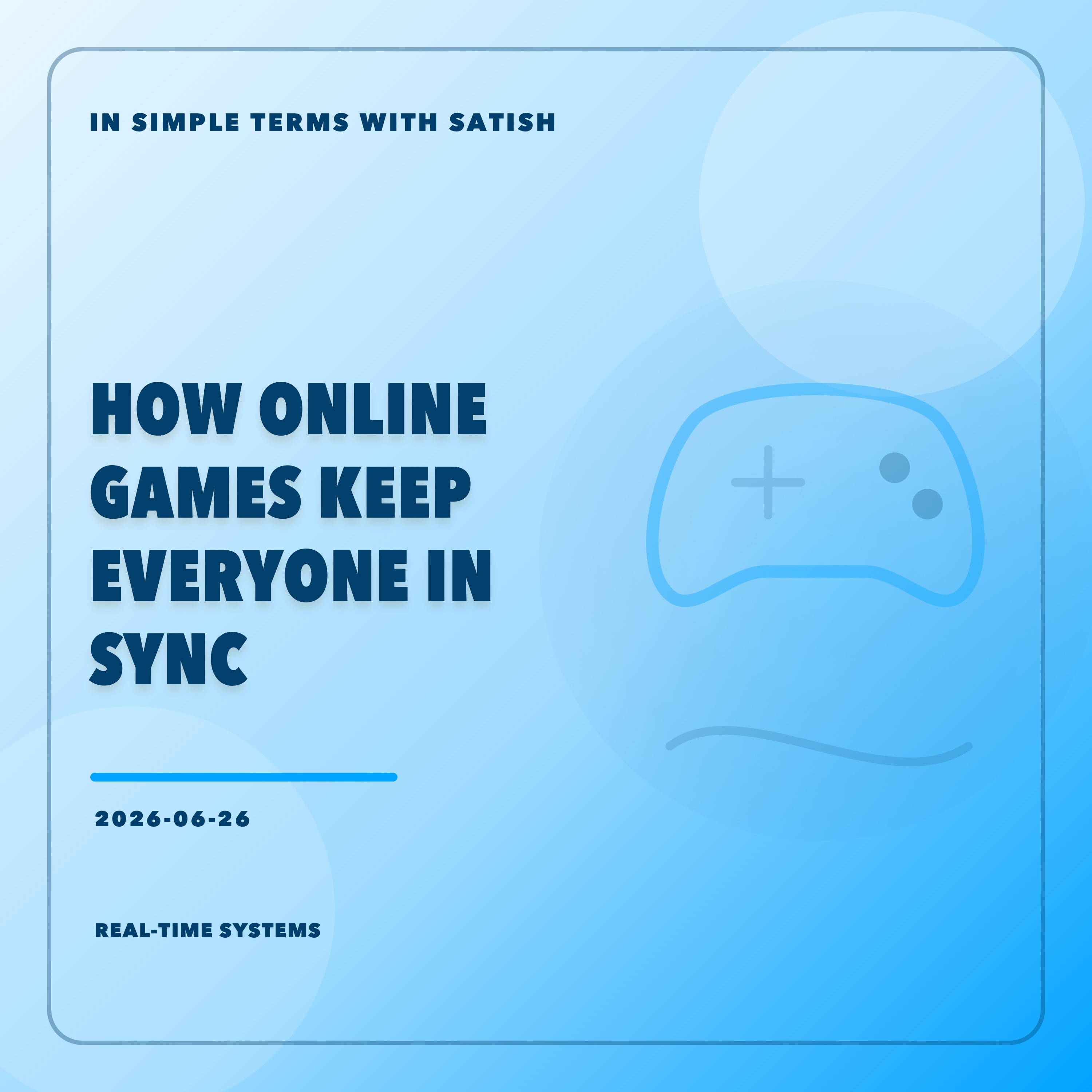 How Online Games Keep Everyone In Sync artwork