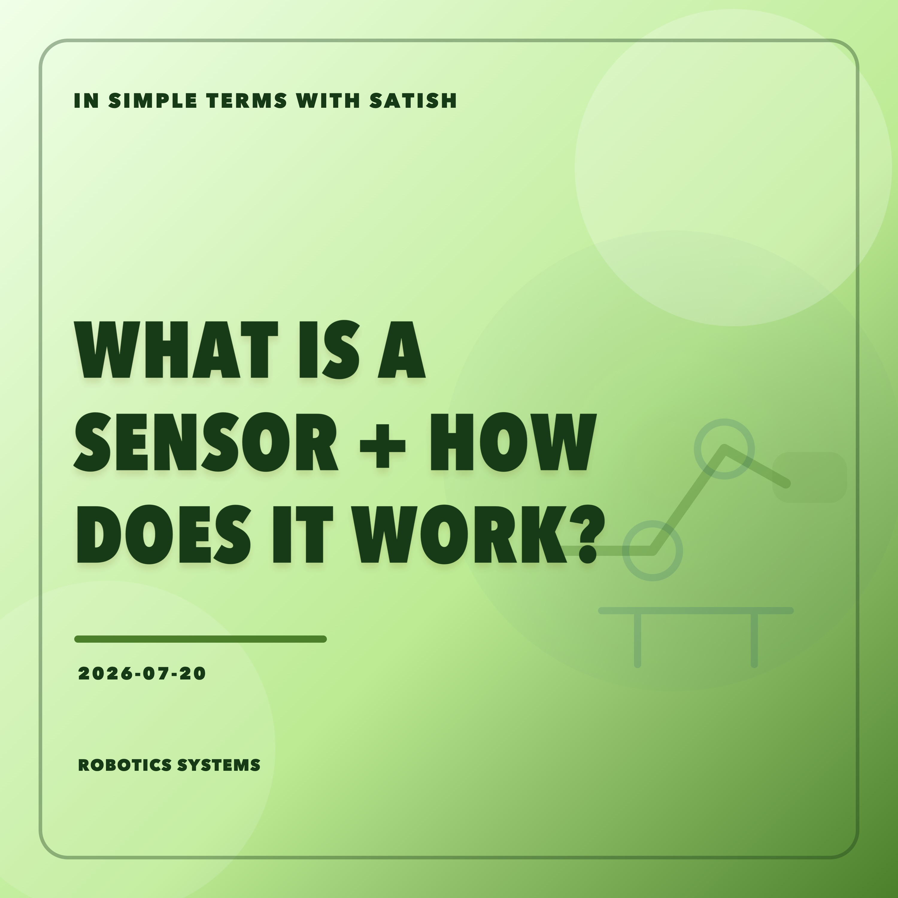 What Is A Sensor And How Does It Work? artwork
