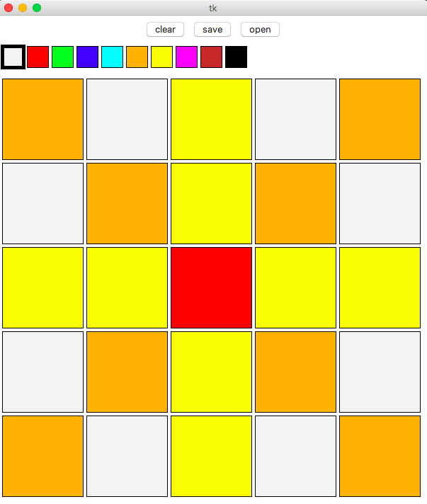 Example Tk window for colouring-grid app