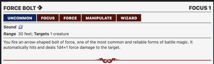 spell description