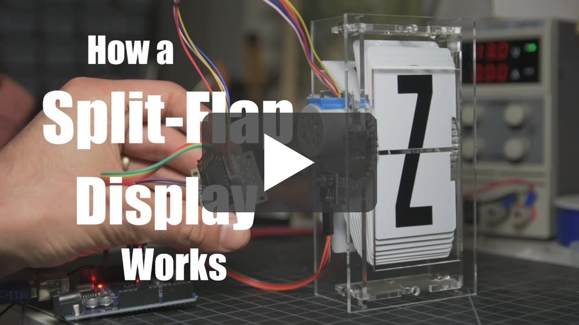 Video: how a split-flap display works