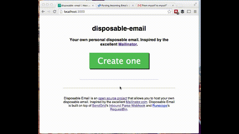 Disposable Temporary Email 