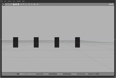 boxes benchmark animation: complex trajectory