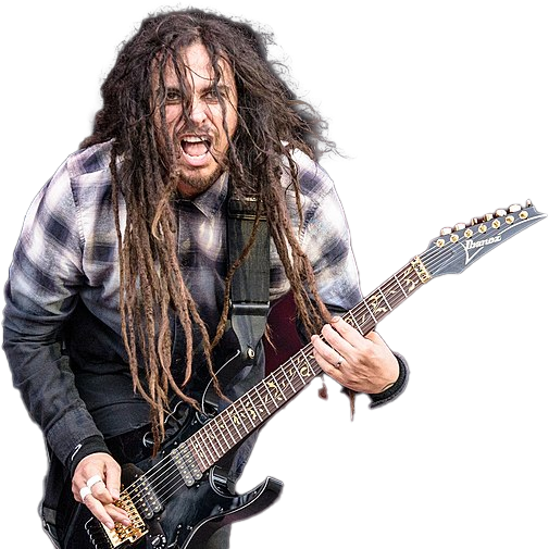 Munky playing guitar