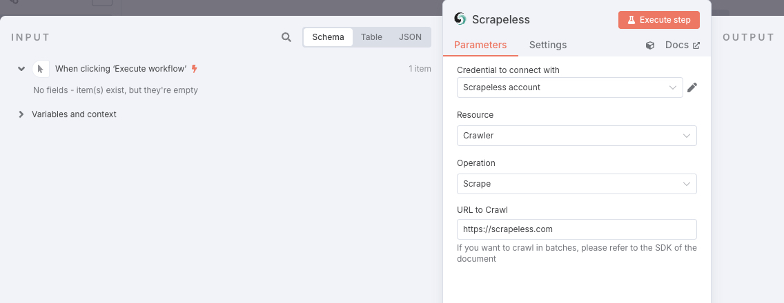 Test a Crawler through Scrapeless