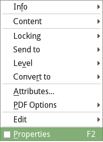 The new context menu has shrunk a lot.