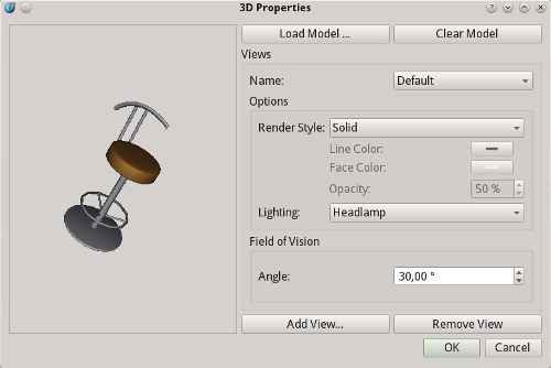 3D items in Scribus