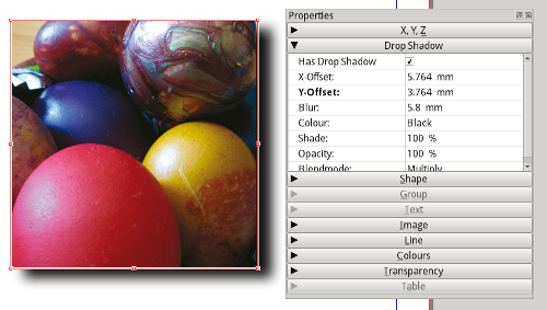 Finally: Drop shadows!