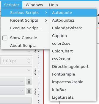 Running a script