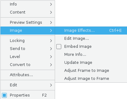 Image Context Menu