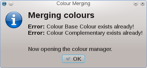 The Color Wheel dialog