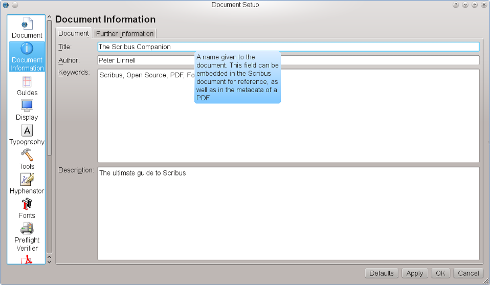 PDF Document Information
