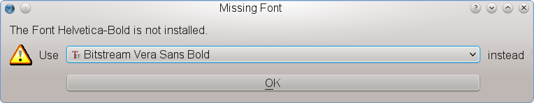 EPS font substitution