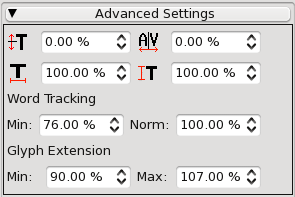 Advanced Settings