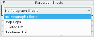 Paragraph Effects