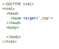 Sample HTML file Screenshot