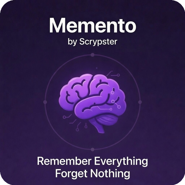 Memento — Remember Everything, Forget Nothing