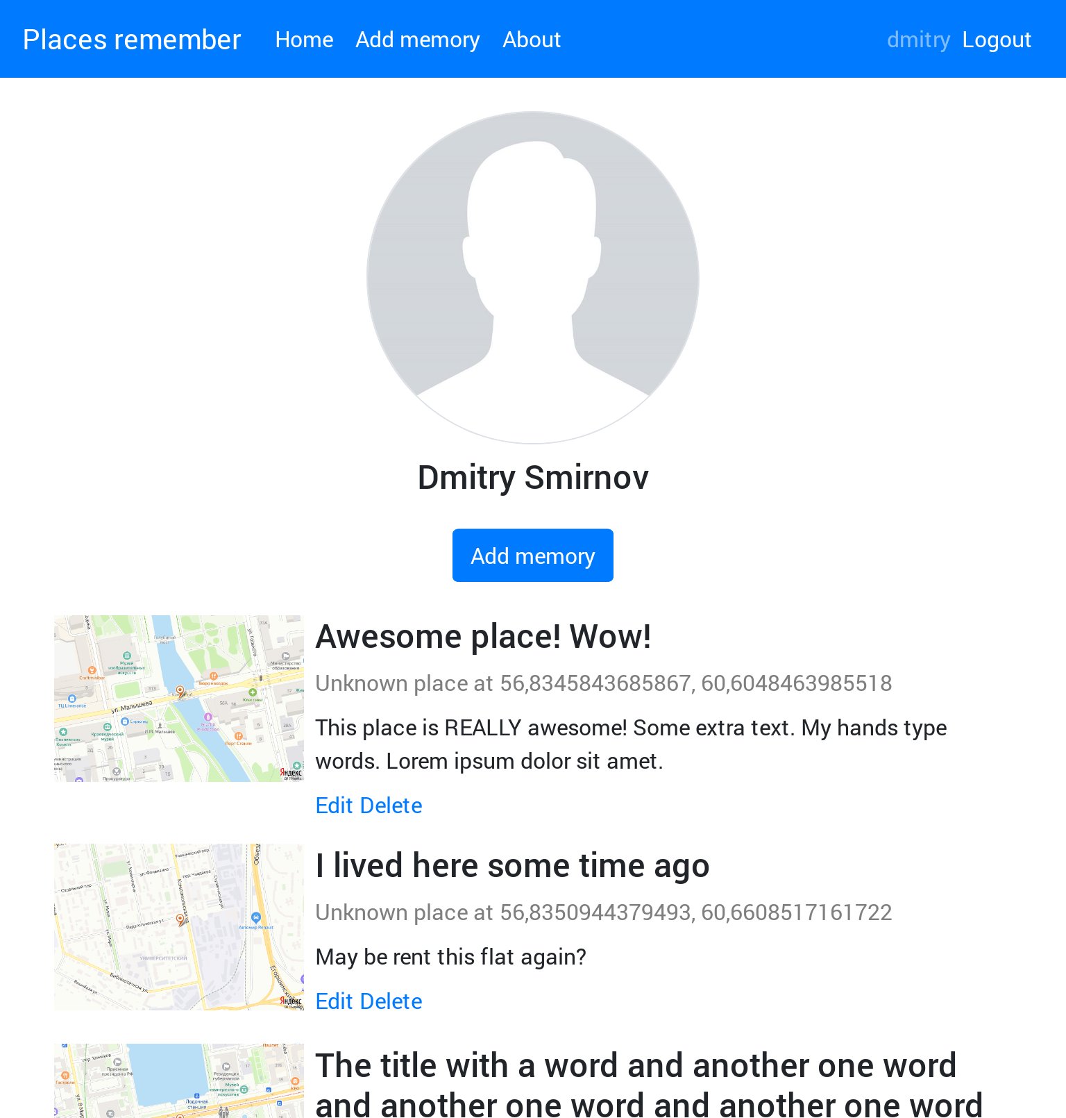 GitHub - sda97ghb/interesnee_places_remember: This is an example ...