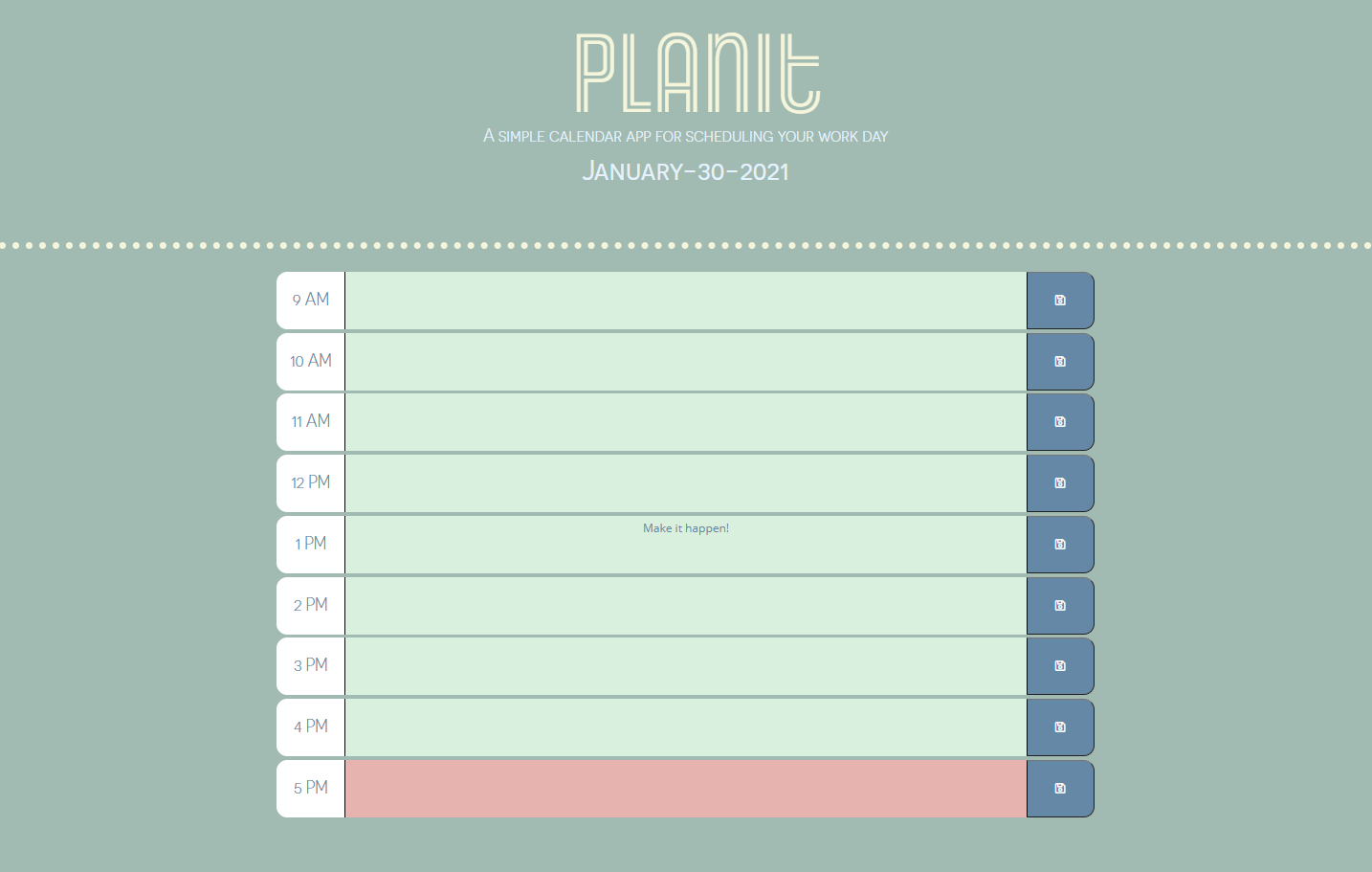 planner