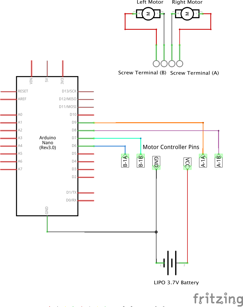 SimpleBot schematic