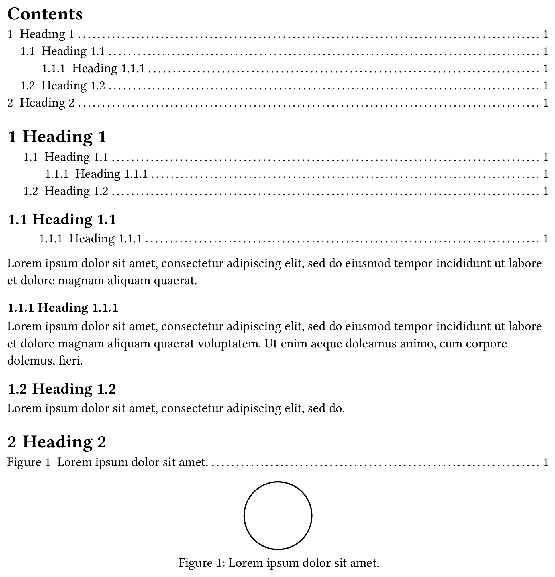 Example output showing an outline and local sub-outlines
