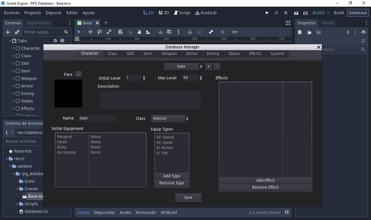 Database-Character