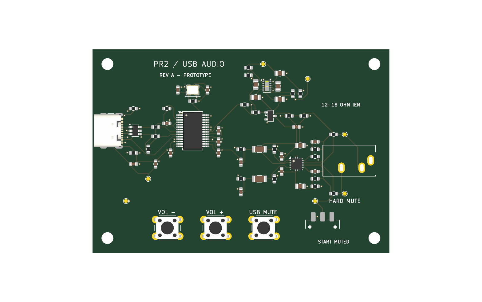 Pr2-usb headphone amplifier, from the project README