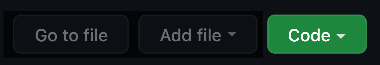 Clone button at the top of the file list