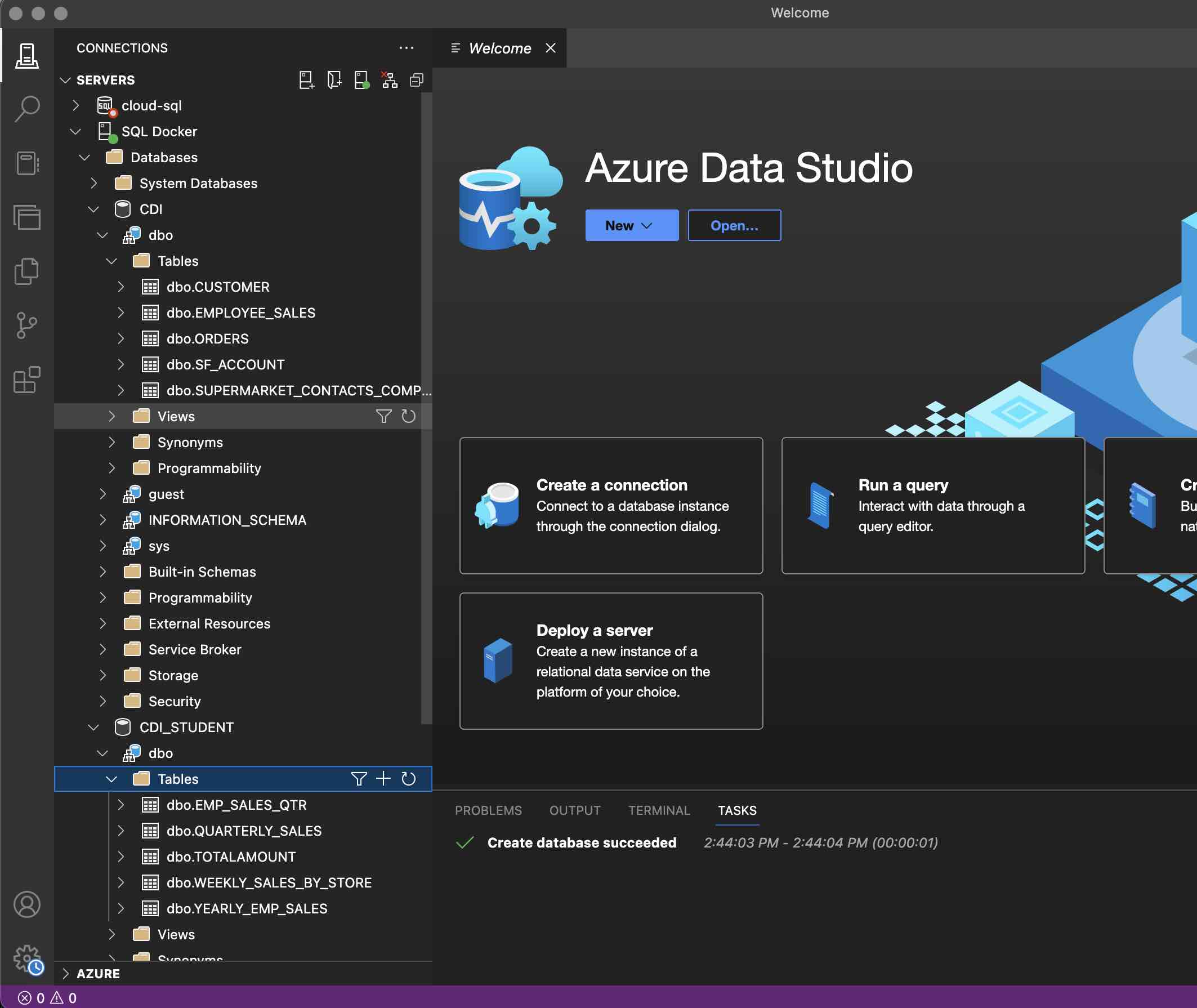 Azure Data Studio Lab Setup