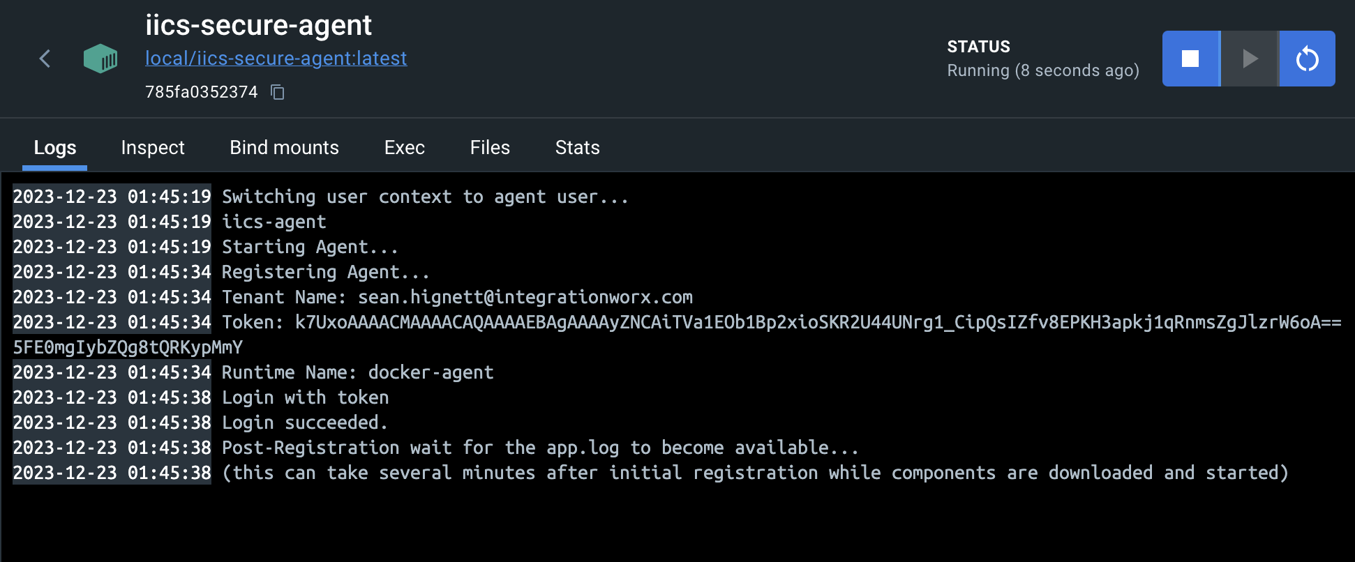 Docker Agent