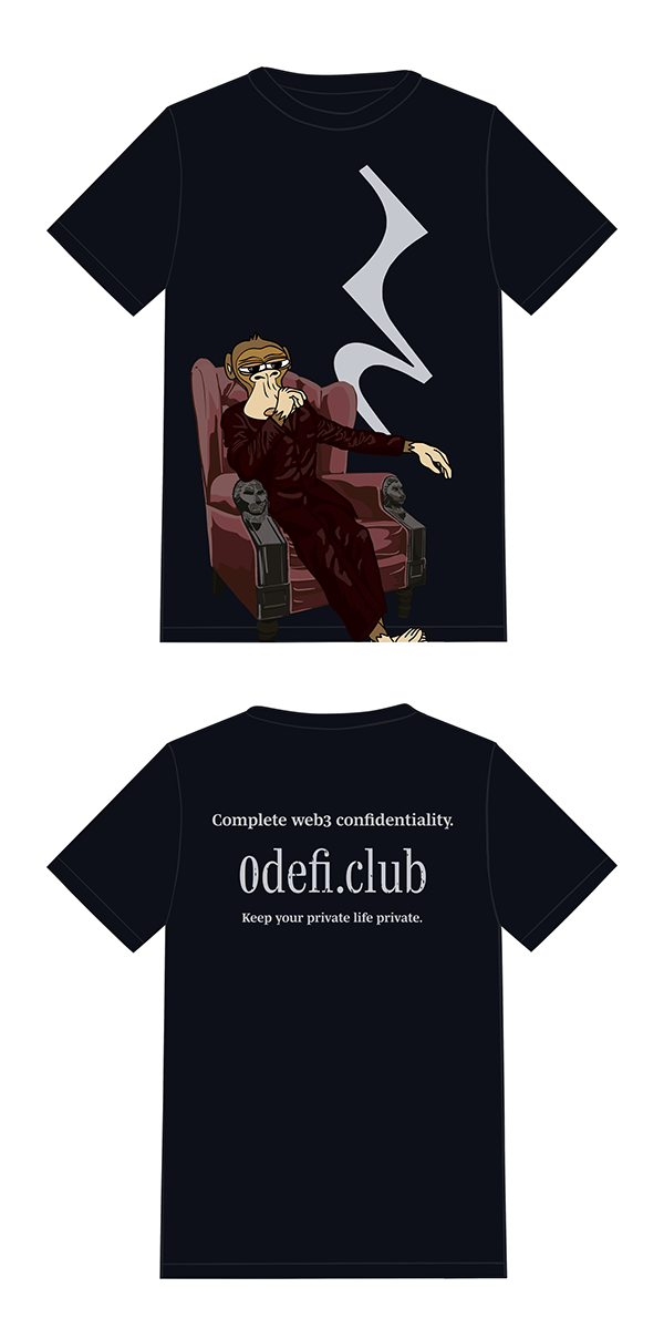 0DeFi T-Shirt Design 1