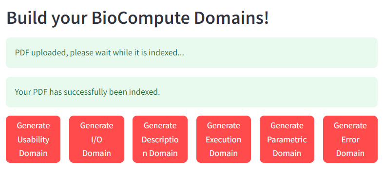 Domain Generation Step