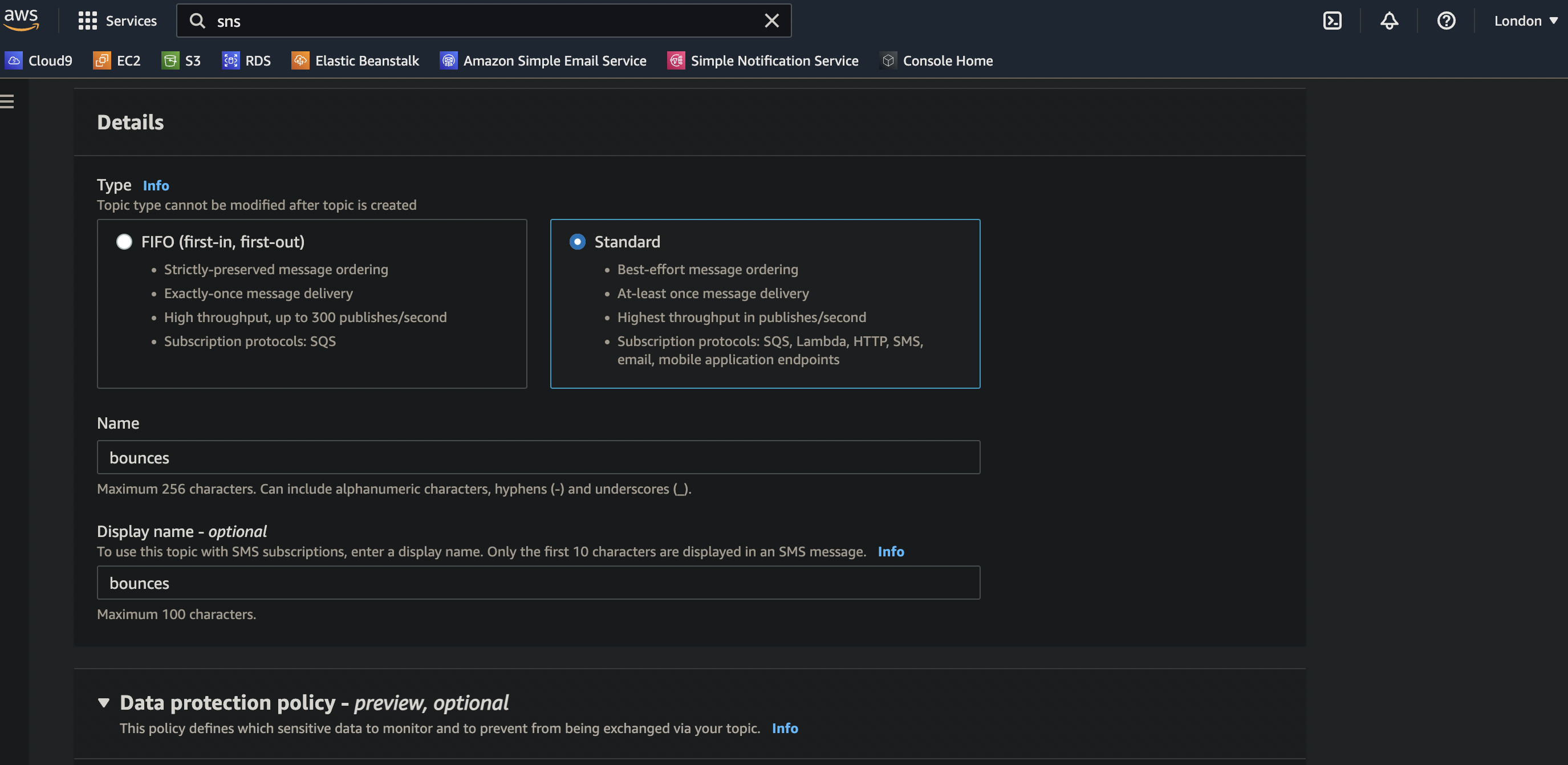 Topic Config