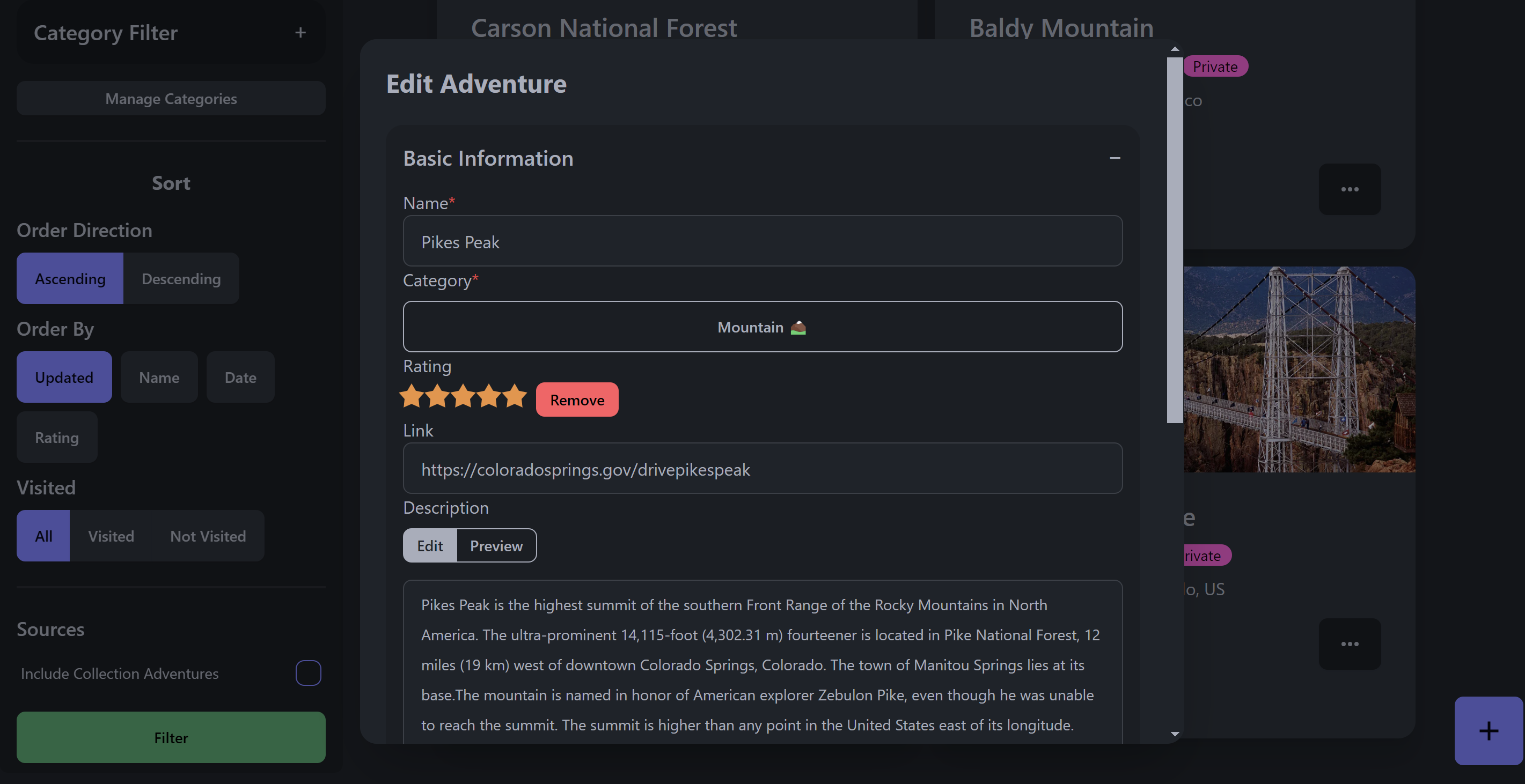 AdventureLog---Frontend image 3