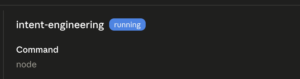 intent-engineering server connected in Claude Desktop