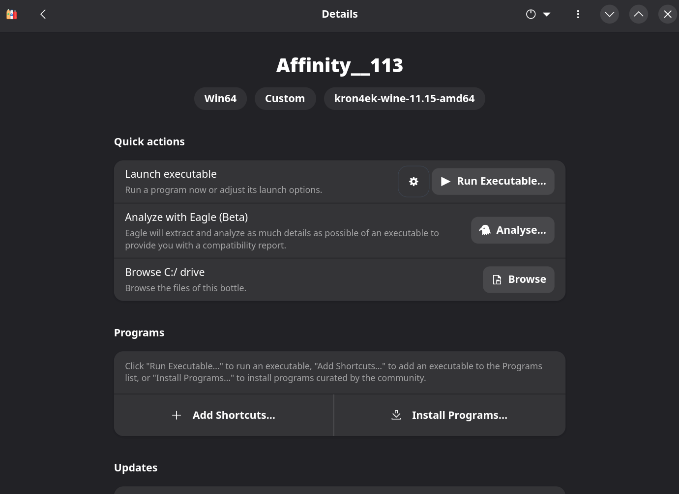 Details page, clean, ready for installer