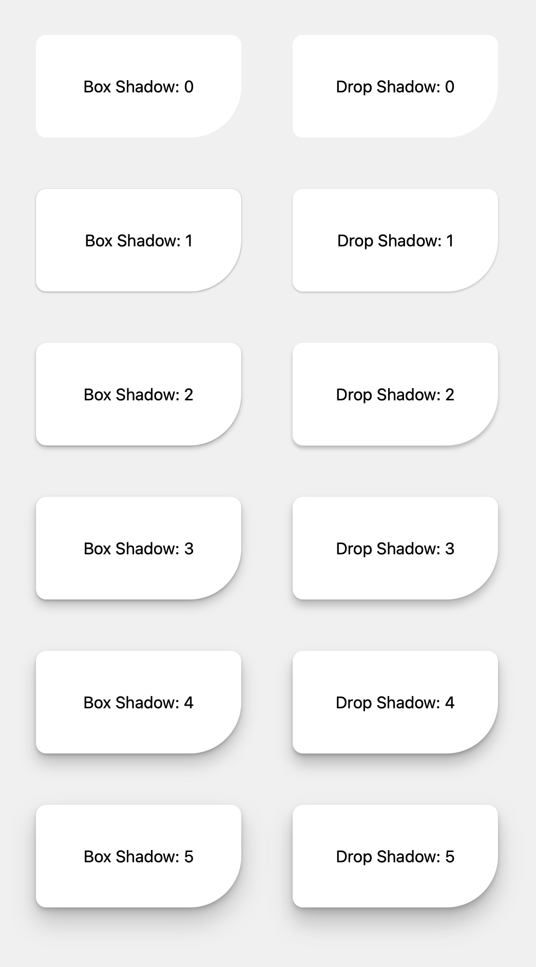 Predefined Shadows