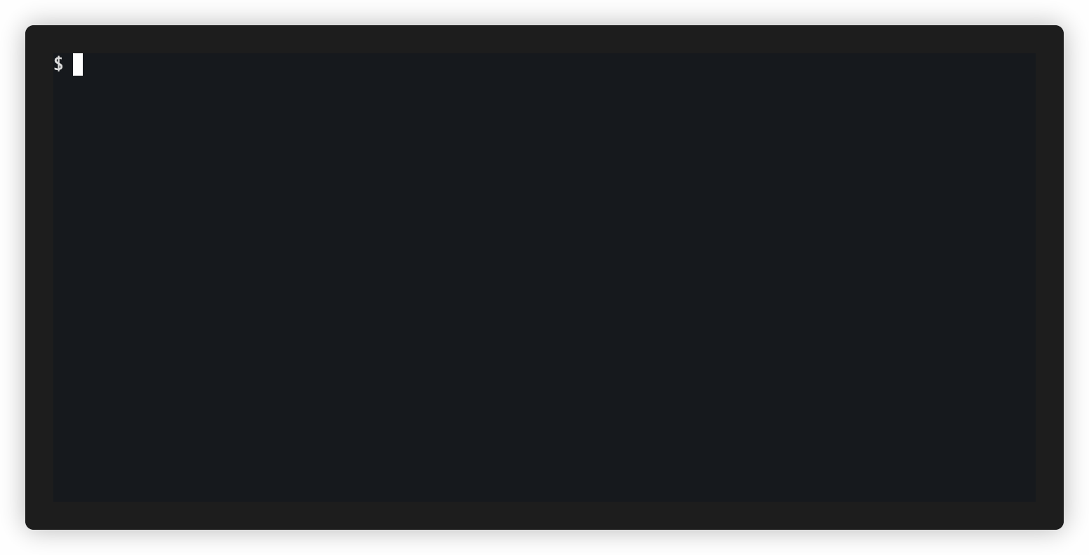 Demonstration of delete command