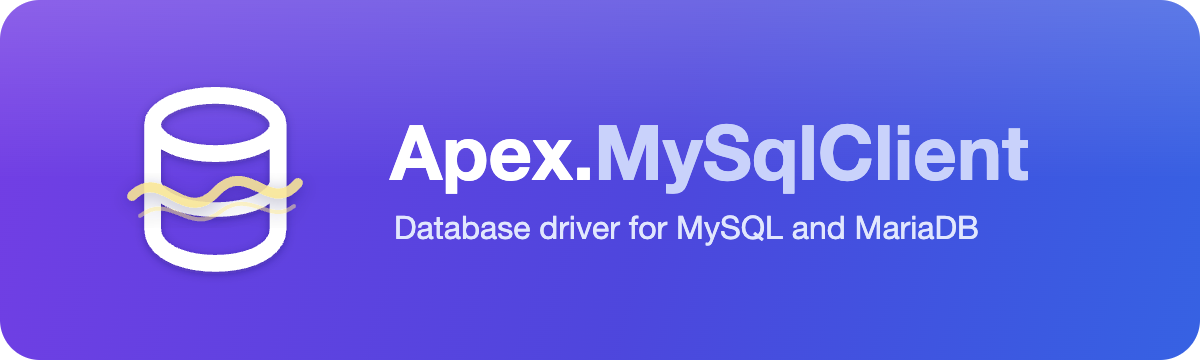 Apex.MySqlClient