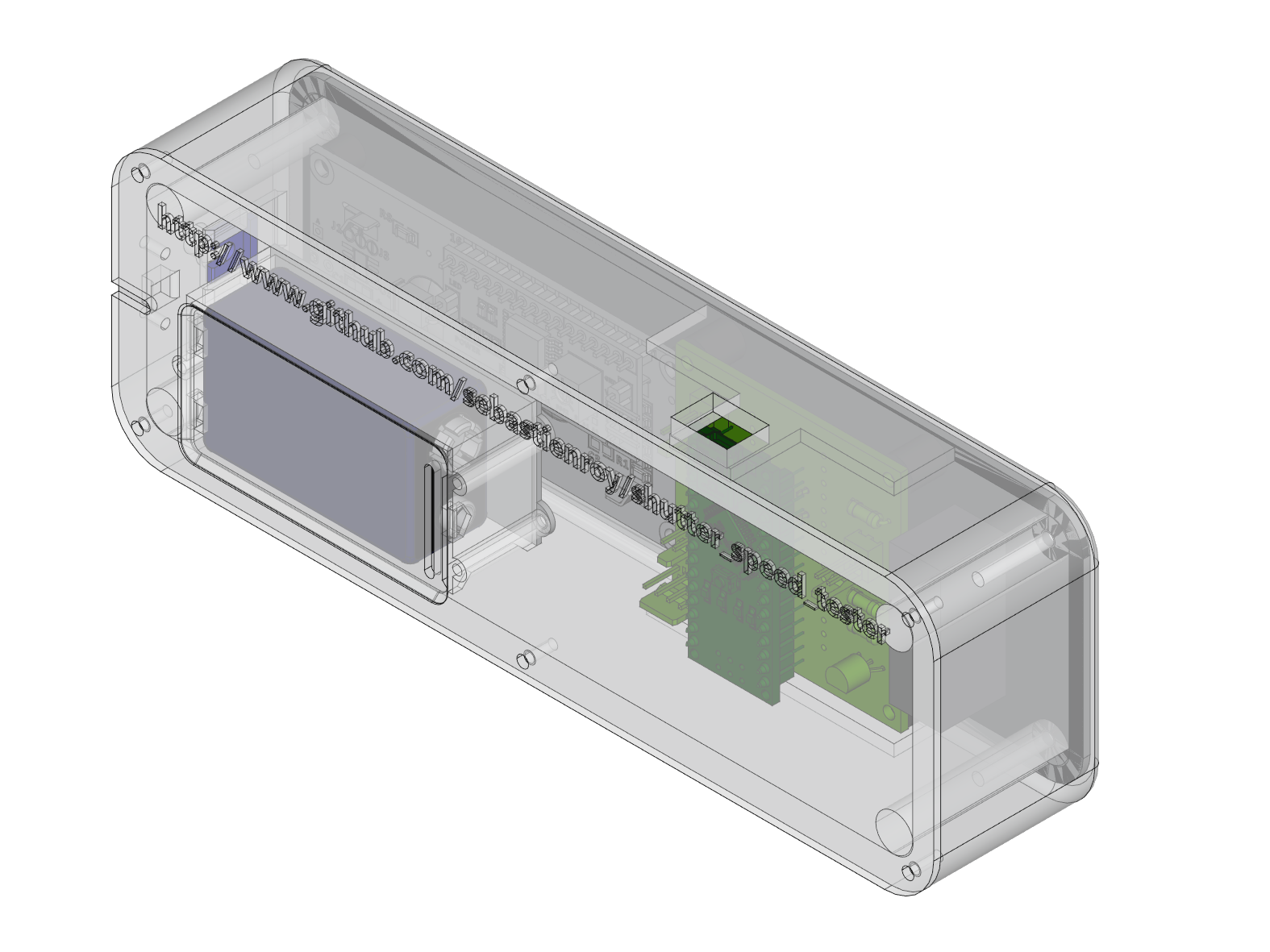 Shutter speed tester, from the project README