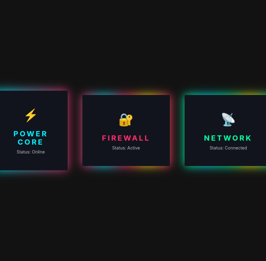 Neon Border